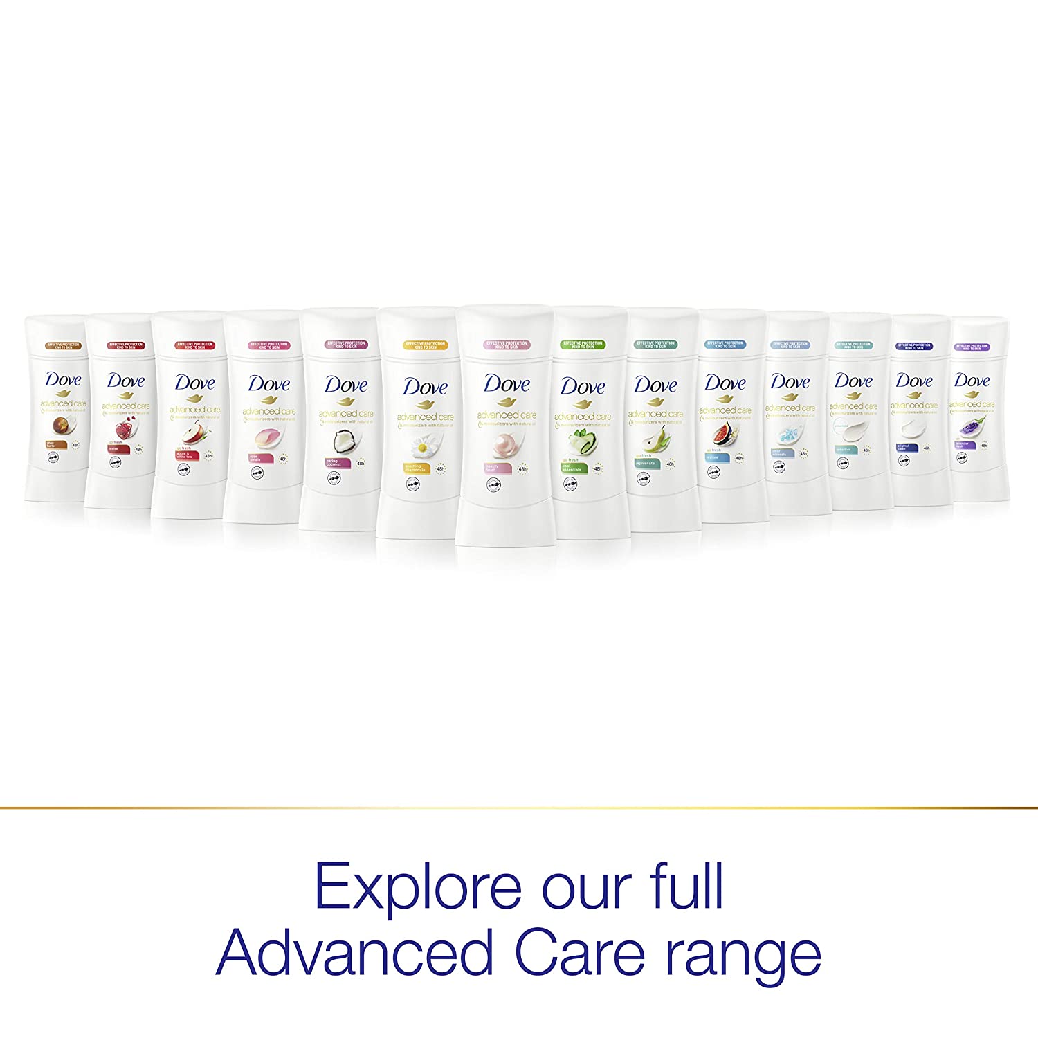 Dove Advanced Care Antiperspirant Deodorant Stick for Women, Caring Coconut, for 48 Hour Protection And Soft And Comfortable Underarms,2.6 Ounce (Pack of 2) - Image 5